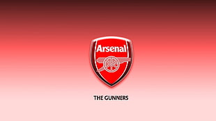 Arsenal logo, Arsenal, logo, simple background, sport 