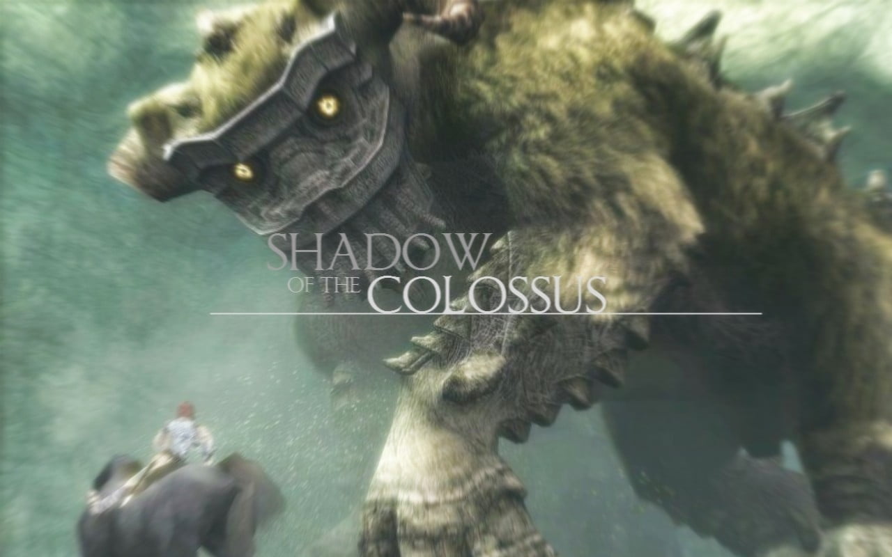 Shadow of the Colossus digital wallpaper, Shadow of the Colossus, video games