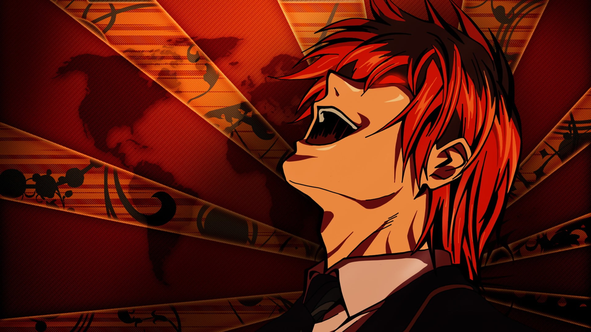 Red haired anime character Death Note anime anime boys Yagami Light HD  wallpaper  Wallpaper Flare