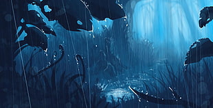 rain on the forest graphic