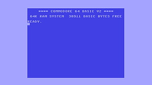 black and white computer program language screengrab, vintage, Commodore 64 HD wallpaper