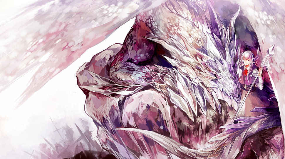 dragon 3D wallpaper, dragon HD wallpaper