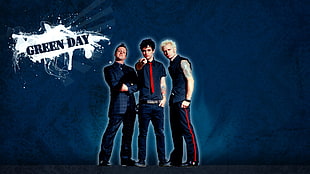 Green Day poster HD wallpaper