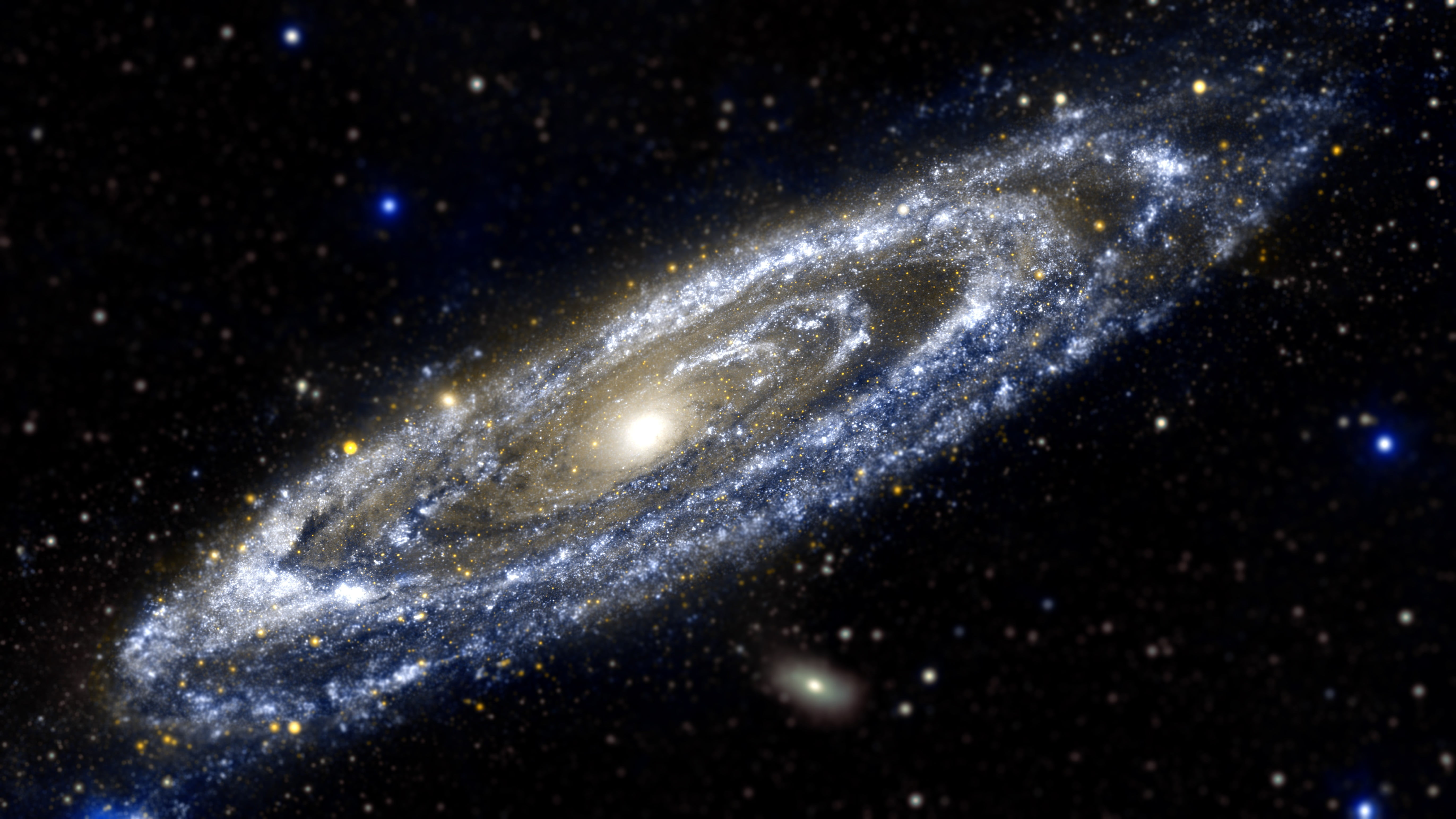 Milky Way galaxy, galaxy, space, stars, Andromeda HD wallpaper