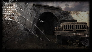brown vehicle poster, S.T.A.L.K.E.R., video games