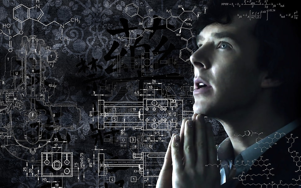 man in black top HD wallpaper