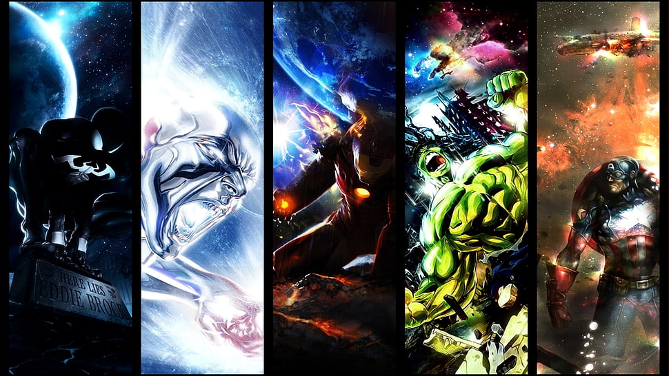 Marvel Avengers digital wallpaper HD wallpaper