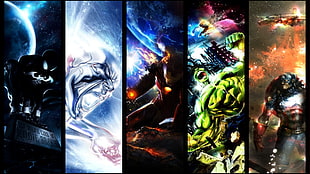 Marvel Avengers digital wallpaper