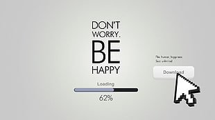 Don't Worry be happy download HD wallpaper