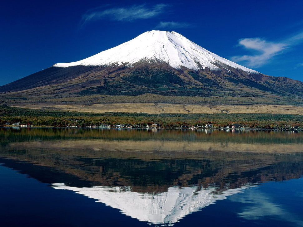 scenery of Mount Fuji HD wallpaper