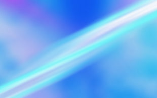 ray of blue light
