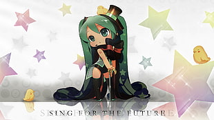 Sing for the Future anime character, anime, Vocaloid, Hatsune Miku