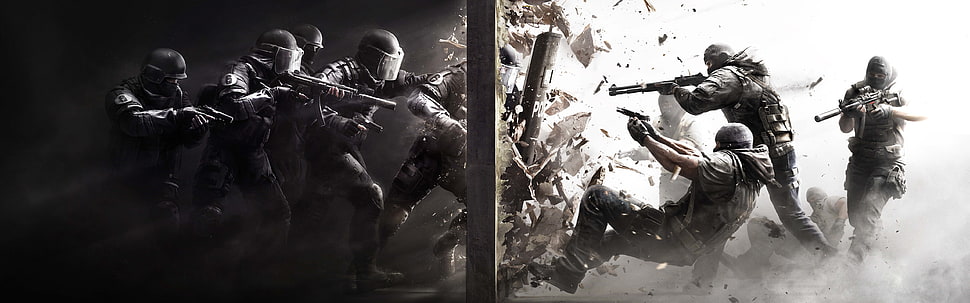 Rainbow Six Siege, Rainbow Six, video games, tactical, special forces HD wallpaper