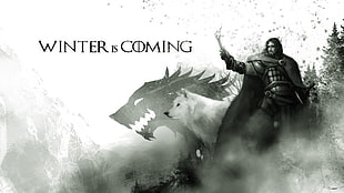 Game of Thrones Winter is Coming poster, Game of Thrones, Winter Is Coming HD wallpaper