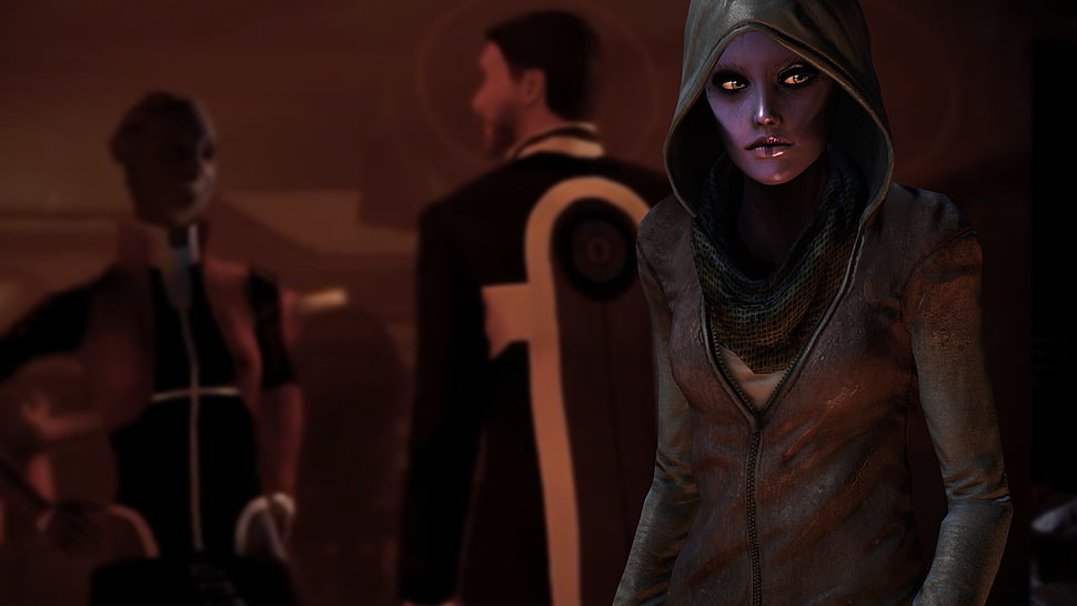 Overwatch female character, Mass Effect, video games HD wallpaper