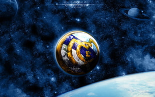 cosmic wallpaper, Real Madrid HD wallpaper