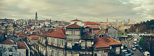 gray and brown concrete houses, Porto, architecture, building
