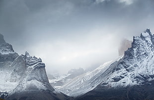 snow-capped mountain, landscape, mountains, Chile, Philip Lee Harvey
