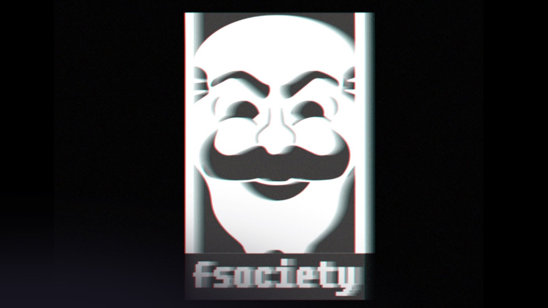 Fsociety logo, Mr. Robot, TV, fsociety