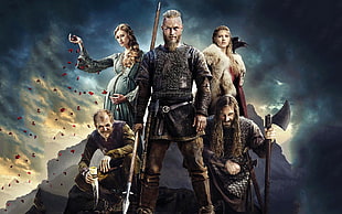 Vikings Series HD wallpaper