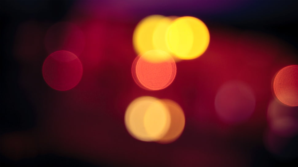 bokkeh, lights HD wallpaper