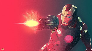 Iron Man illustration, comics, Iron Man