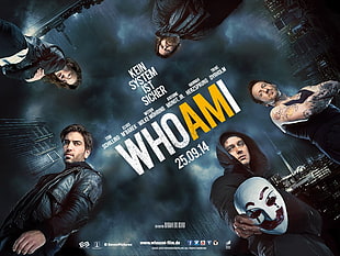 Who Am I movie poster advertisement, movies, German