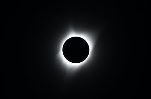 solar elipse, Eclipse, Moon, Night