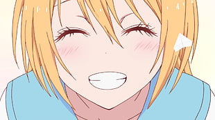anime character female, Nisekoi, Kirisaki Chitoge, anime girls, happy face