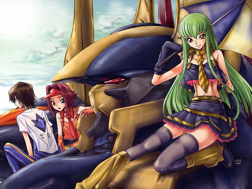 Code Geass digital wallpaper HD wallpaper