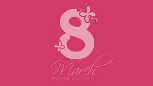 8th March women's day illustration
