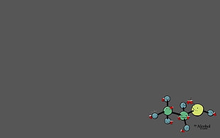Molecule,  Multi-colored,  Form,  Balls HD wallpaper