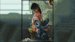 Lilo and Stitch painting