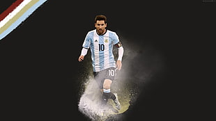 soccer player digital wallpaper