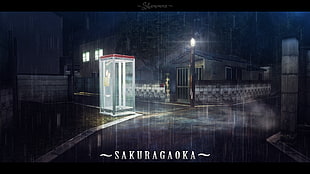 Sakuragaoka game digital wallpaper, shenmue, Sega, video games, phone box HD wallpaper