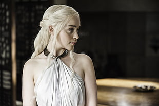 Daenerys Targaryen, Game of Thrones, women, Emilia Clarke HD wallpaper