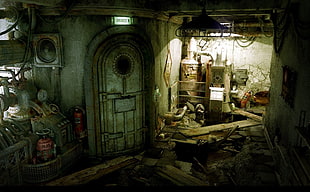 CGI, artwork, apocalyptic, rust HD wallpaper
