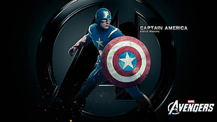Marvel Avengers Captain America, The Avengers, Captain America, Chris Evans, Marvel Cinematic Universe HD wallpaper