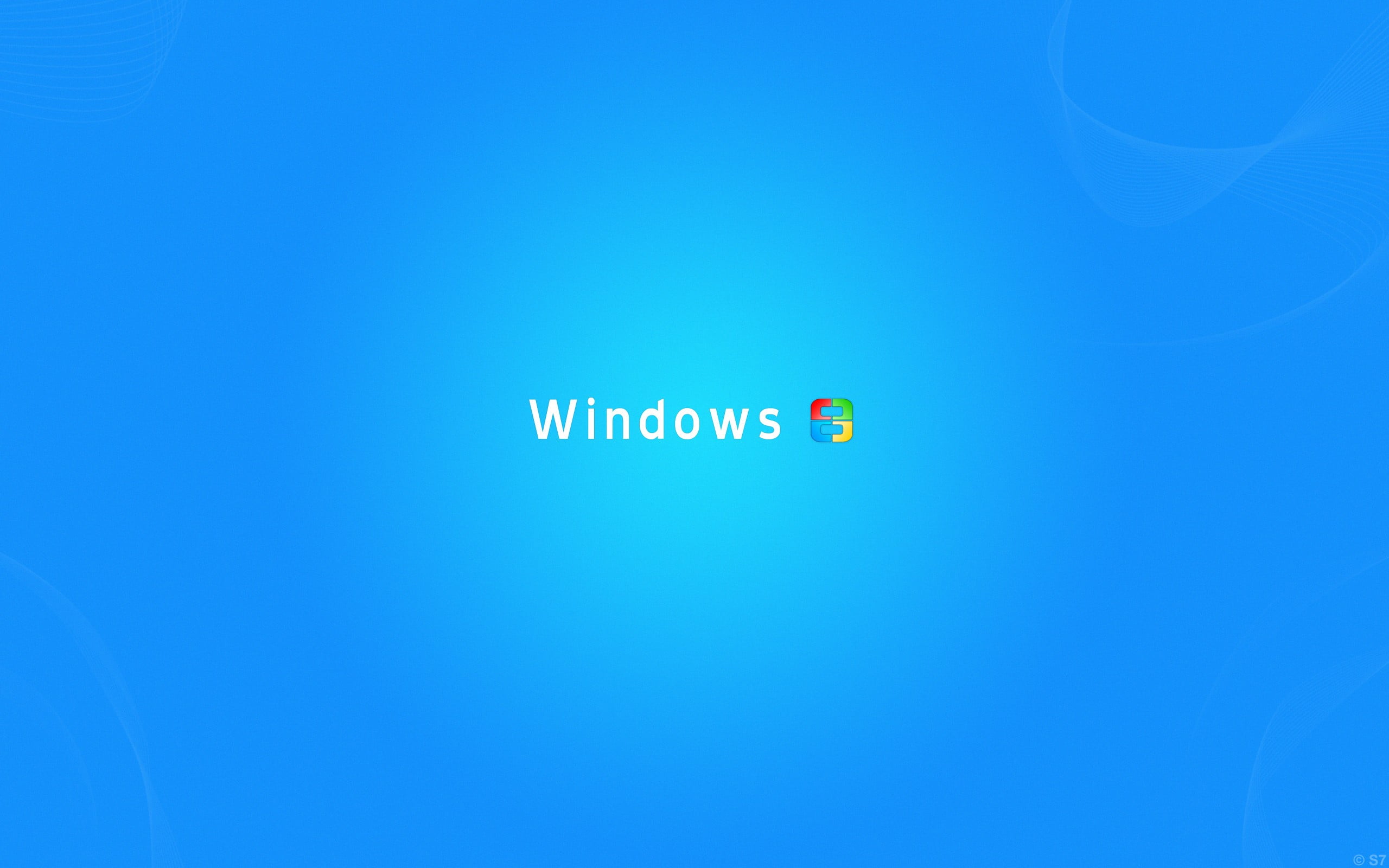Windows illustration, Windows 8, minimalism