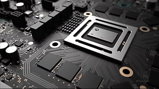 gray central processing unit, Project Scorpio, Microsoft, Xbox
