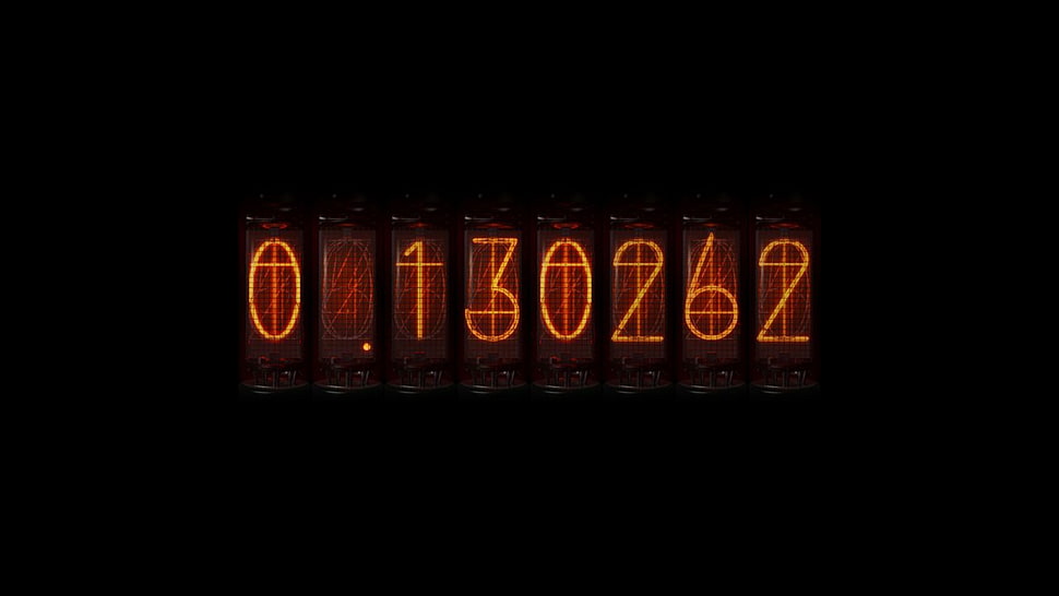 00130262 number, Steins;Gate, anime, time travel, Divergence Meter HD wallpaper
