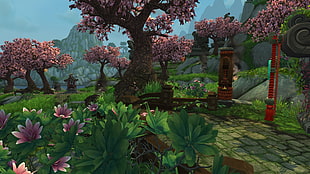 World of Warcraft, World of Warcraft: Mists of Pandaria, video games HD wallpaper