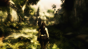 video game wallpaper, Lara Croft, Tomb Raider: Underworld, Tomb Raider