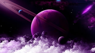purple Saturn