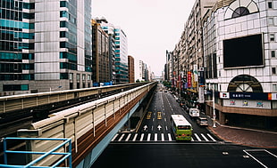 gray steel handrail, Japan, cityscape, building, Asia
