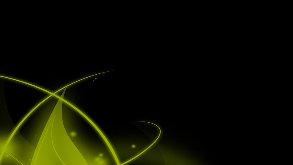 green leafy digital wallpaper HD wallpaper