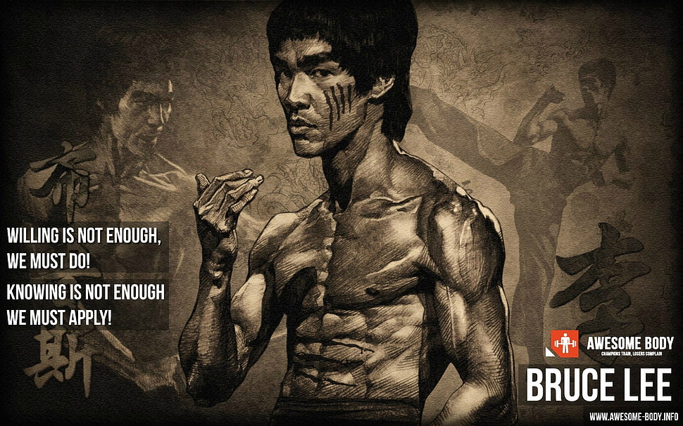 Bruce Lee wallpaper HD wallpaper