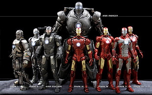 Marvel Iron Man suits wallpaper