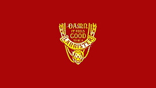 Lannister logo, Game of Thrones, House Lannister, red background
