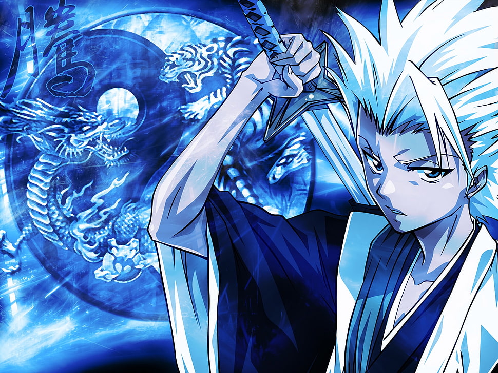 Bleach character illustration HD wallpaper